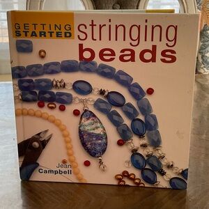 Stringing beads book, getting started